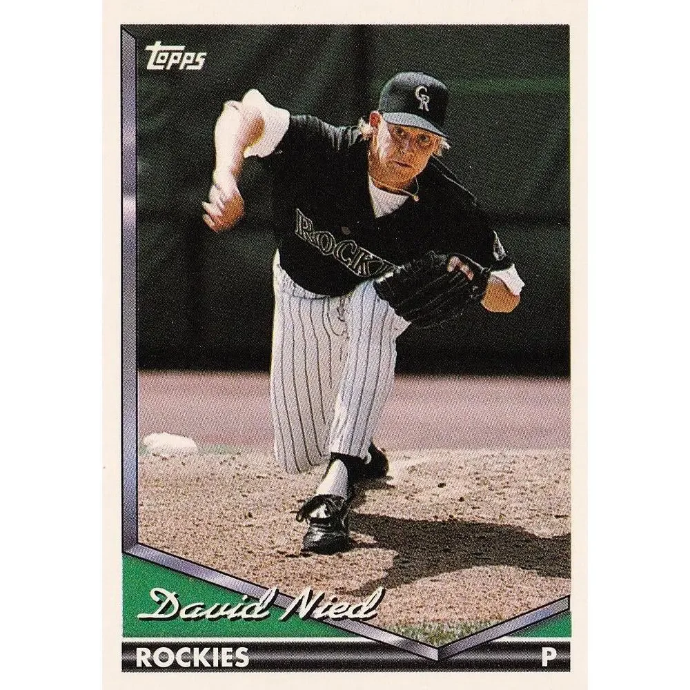 1994 Topps David Nied # 135 Colorado Rockies